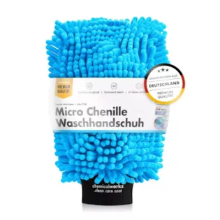 ChemicalWorkz Waschhandschuh Wash Mitt Chenille Blau