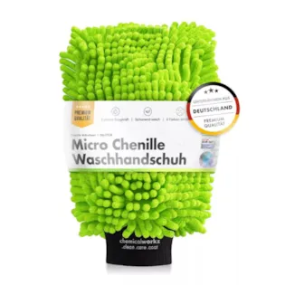 ChemicalWorkz Waschhandschuh Wash Mitt Chenille Green