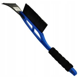 K2 Schneebürste mit Eiskratzer blau