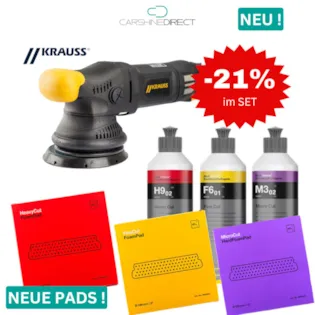 Carshine Polierset Krauss S15 V2 MEGA SET *NEU