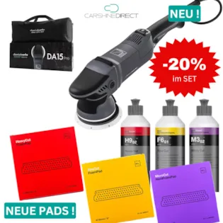Carshine Polierset DA15 PRO MEGA SET *NEU