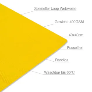 Liquid Elements Poliertuch Polish Towel GELB *NEU Liquid Elements Poliertuch Polish Towel GELB *NEU