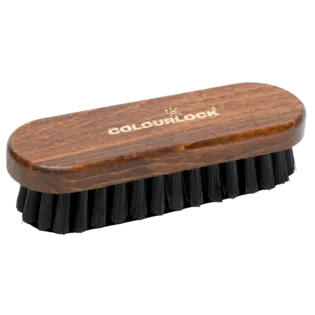 COLOURLOCK Leder Reinigungsbürste Leather cleaning brush brown 