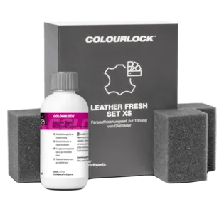 COLOURLOCK Leather Fresh Set XS – F034 Schwarz