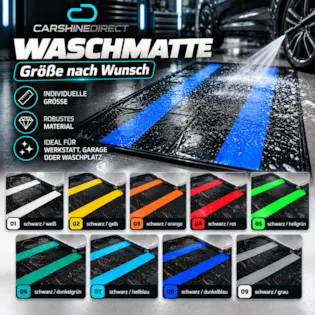 Carshine Waschmatte nach Wunsch