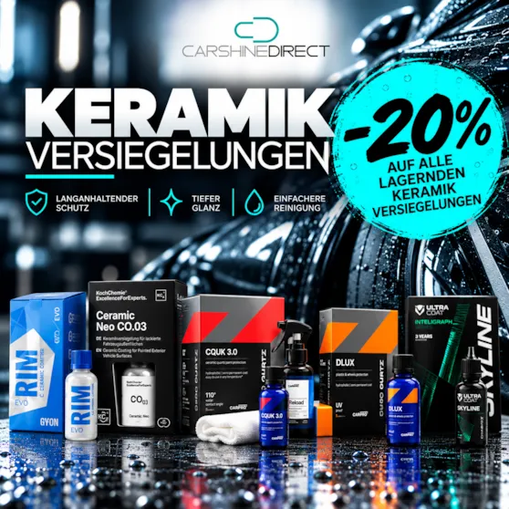 %% -20% AUF KERAMIKVERSIEGELUNG %%